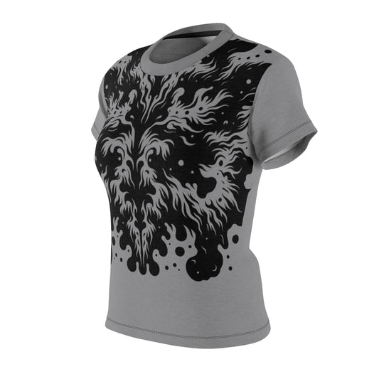 Women's All-Over Print T-Shirt – Soft, Breathable & Stylish Custom Tee, Fluidity design